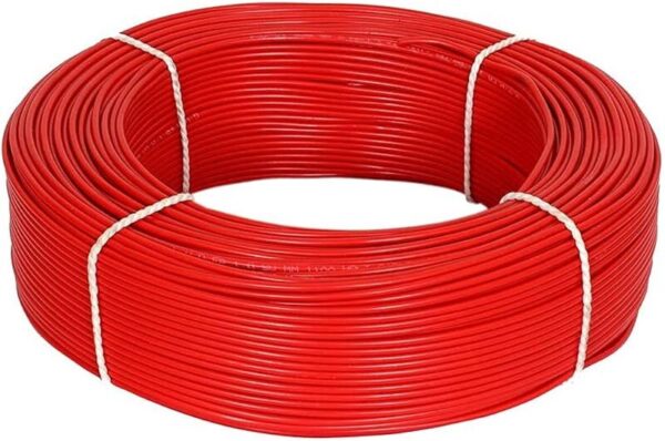 DC CABLE RED 4MM (100M)