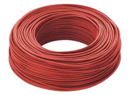 DC CABLE RED 4MM (100M)